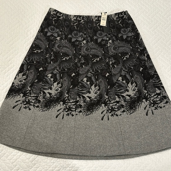 NWT Talbots Wool Blend A-Line Skirt, Sz 8 - Picture 1 of 5